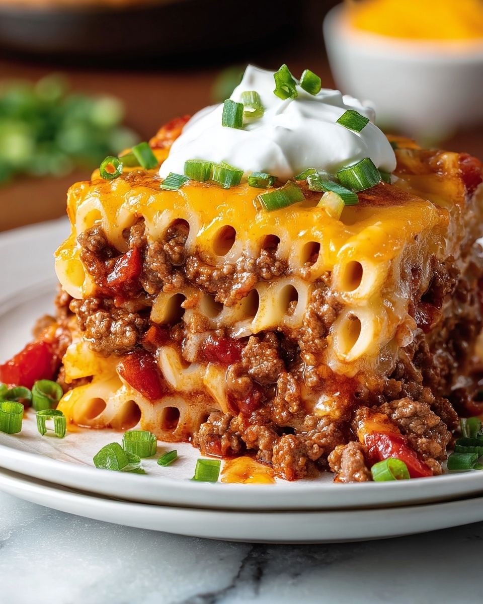 Beef Lombardi Casserole Recipe - Recipe Image