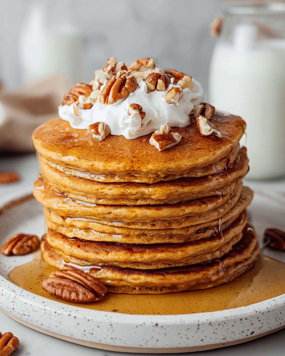 Fluffy Pumpkin Pancakes Recipe - Recipe Image