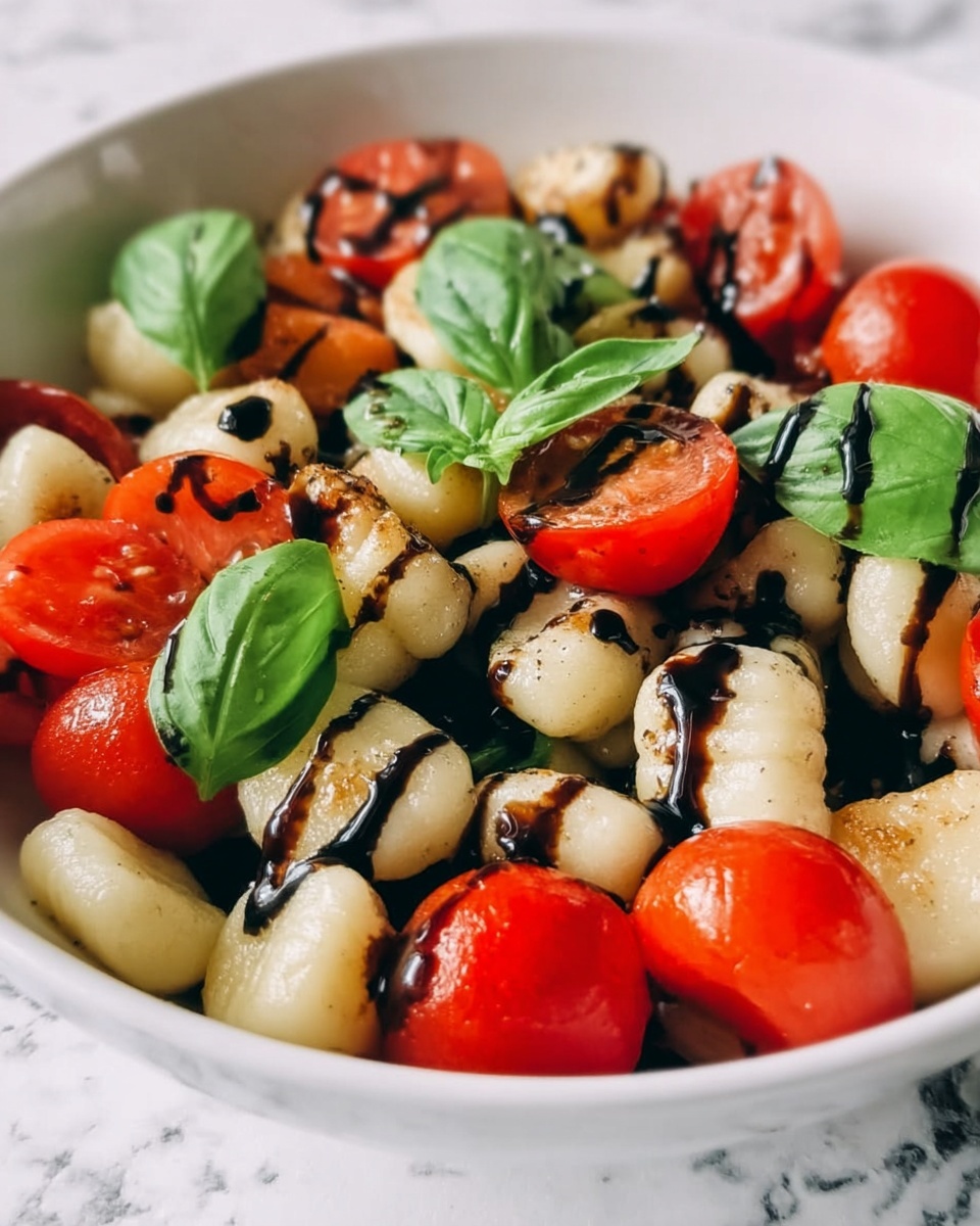 Gnocchi Caprese Salad Recipe - Recipe Image