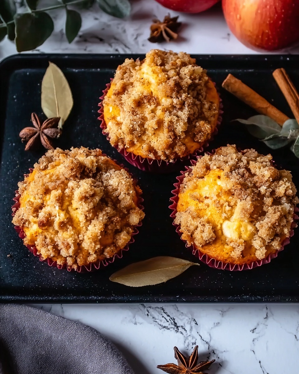 Apple Pumpkin Streusel Muffins Recipe - Recipe Image