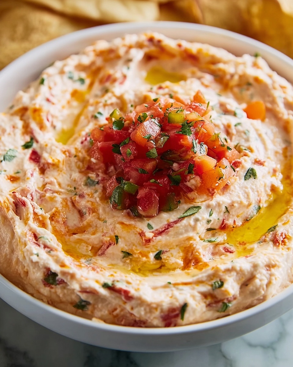 Creamy, Smoky Pimento Dip: A Game-Changer for Your Snack Table Recipe - Recipe Image