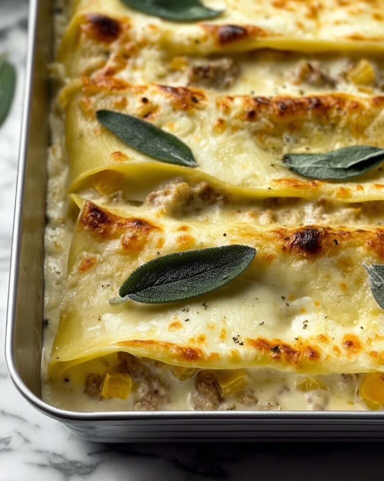 Butternut Squash and Sage Lasagna Recipe