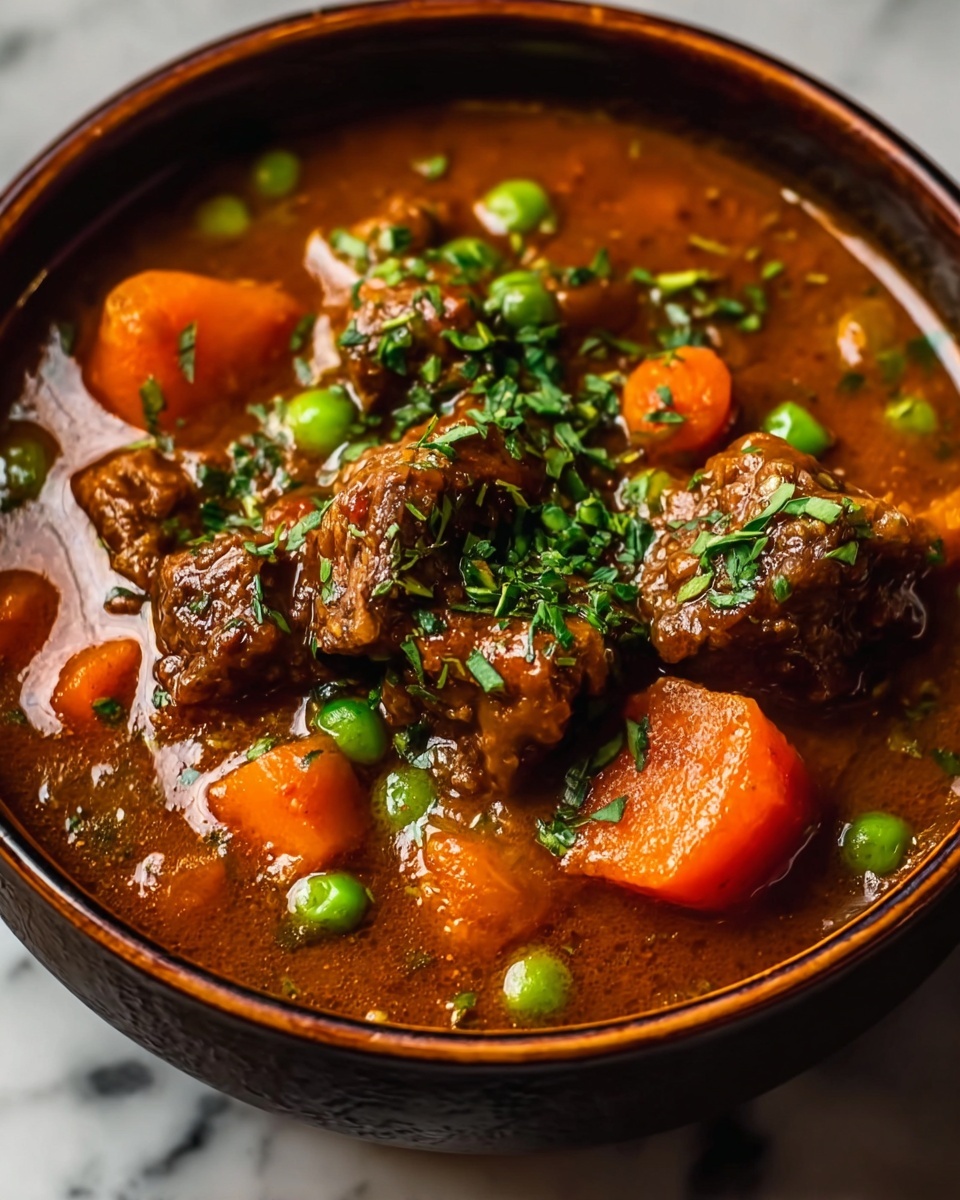 Classic Beef Stew Comfort Bowl Recipe - Recipe Image