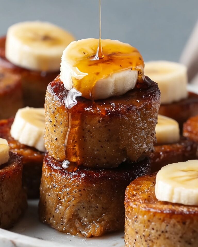 Cottage Cheese Banana Oat Protein Pancake Bites Recipe