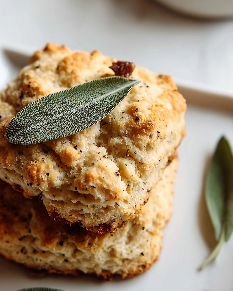 Brown Butter Sage Biscuits Recipe - Recipe Image