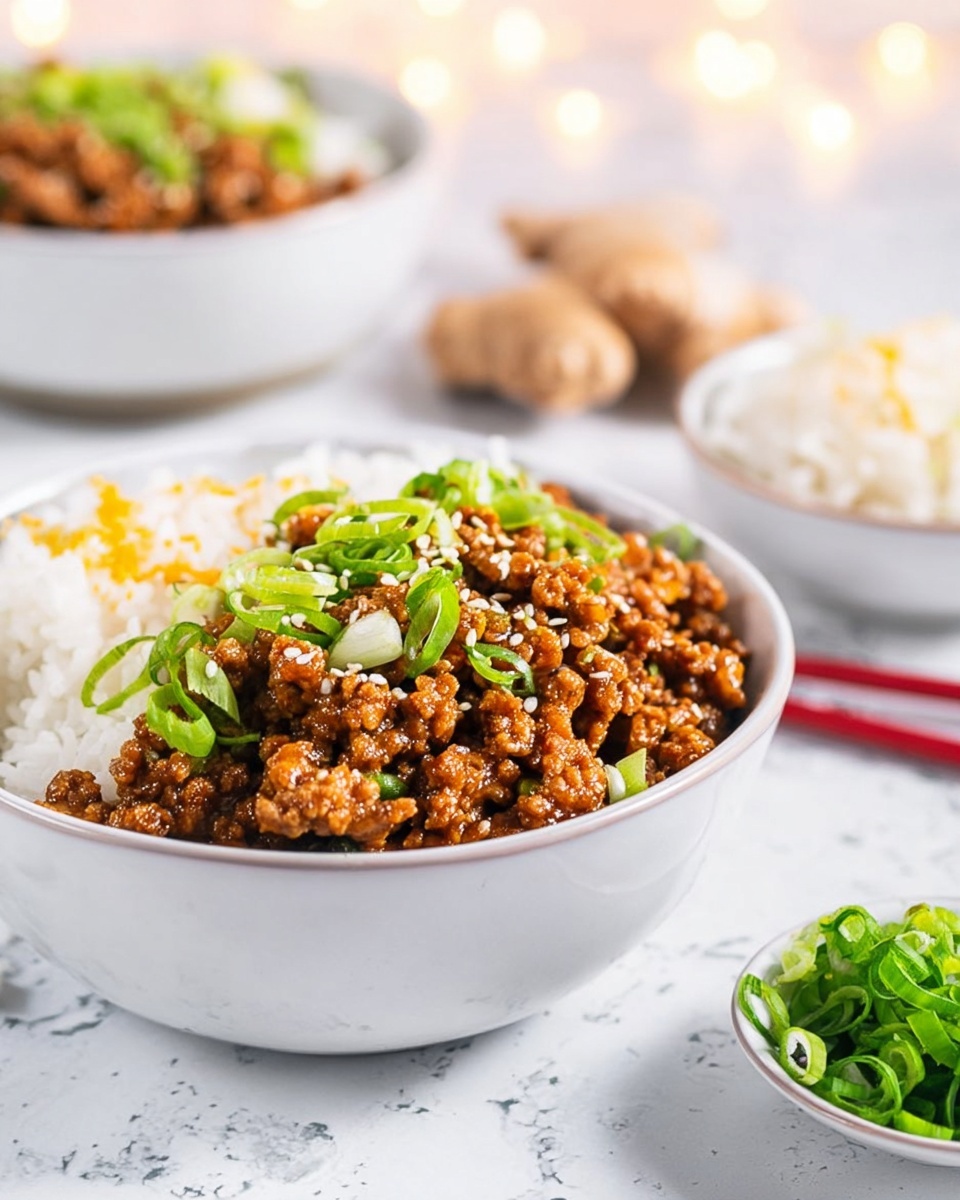 Orange Ground Chicken Recipe - Recipe Image