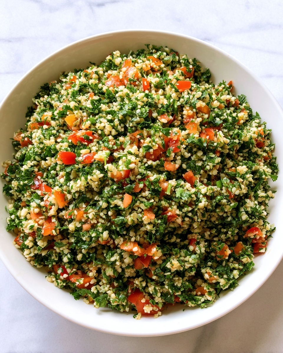 Refreshing Tabbouleh Salad with Fresh Parsley and Mint Recipe - Recipe Image