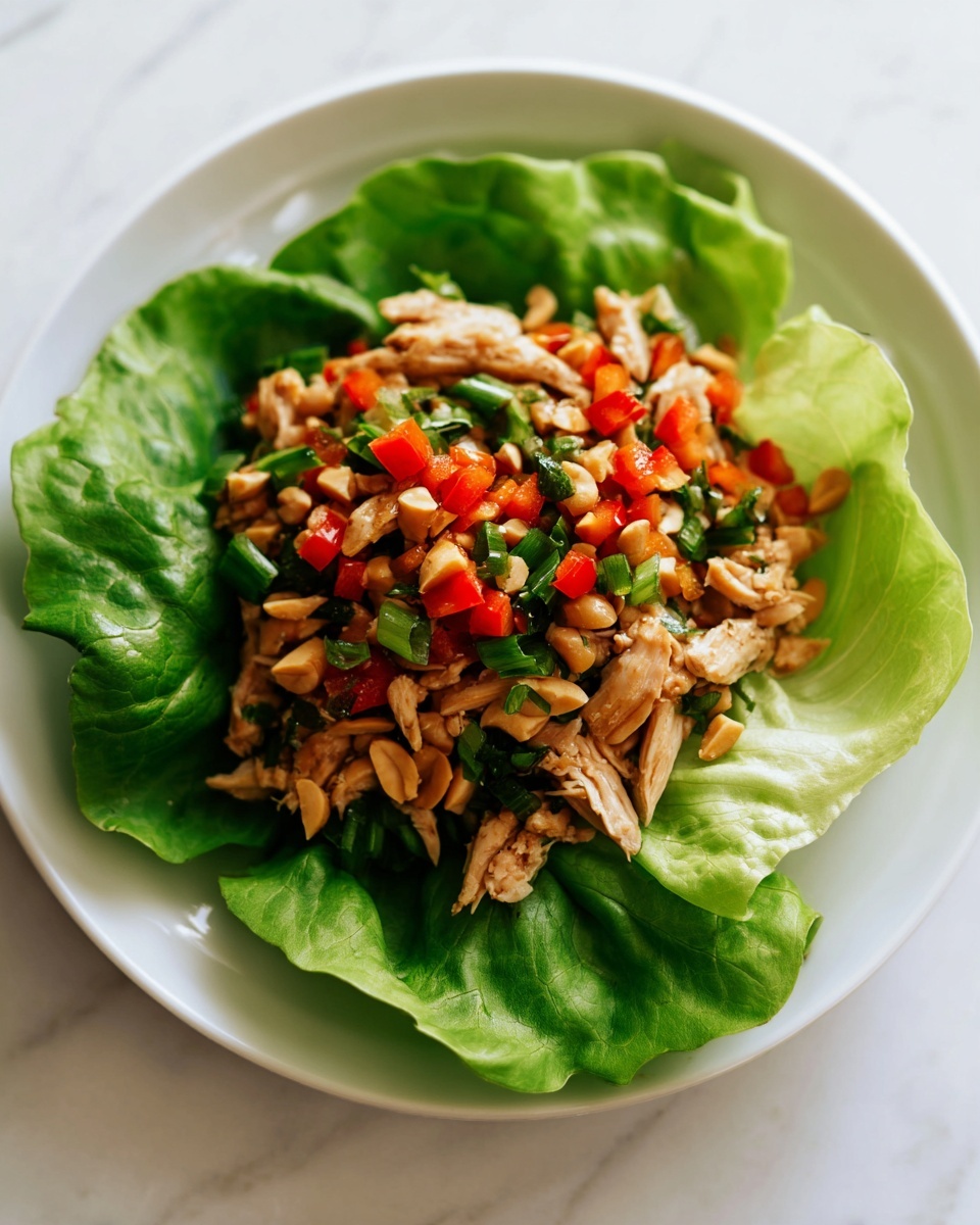 Thai Chicken Lettuce Wraps Recipe - Recipe Image