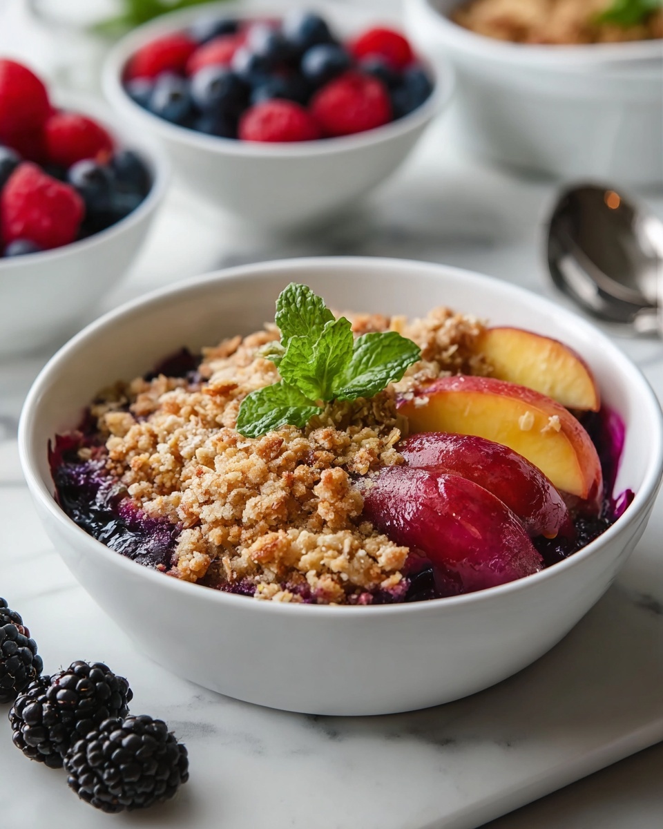 Easy Berry Crisp Recipe - Recipe Image