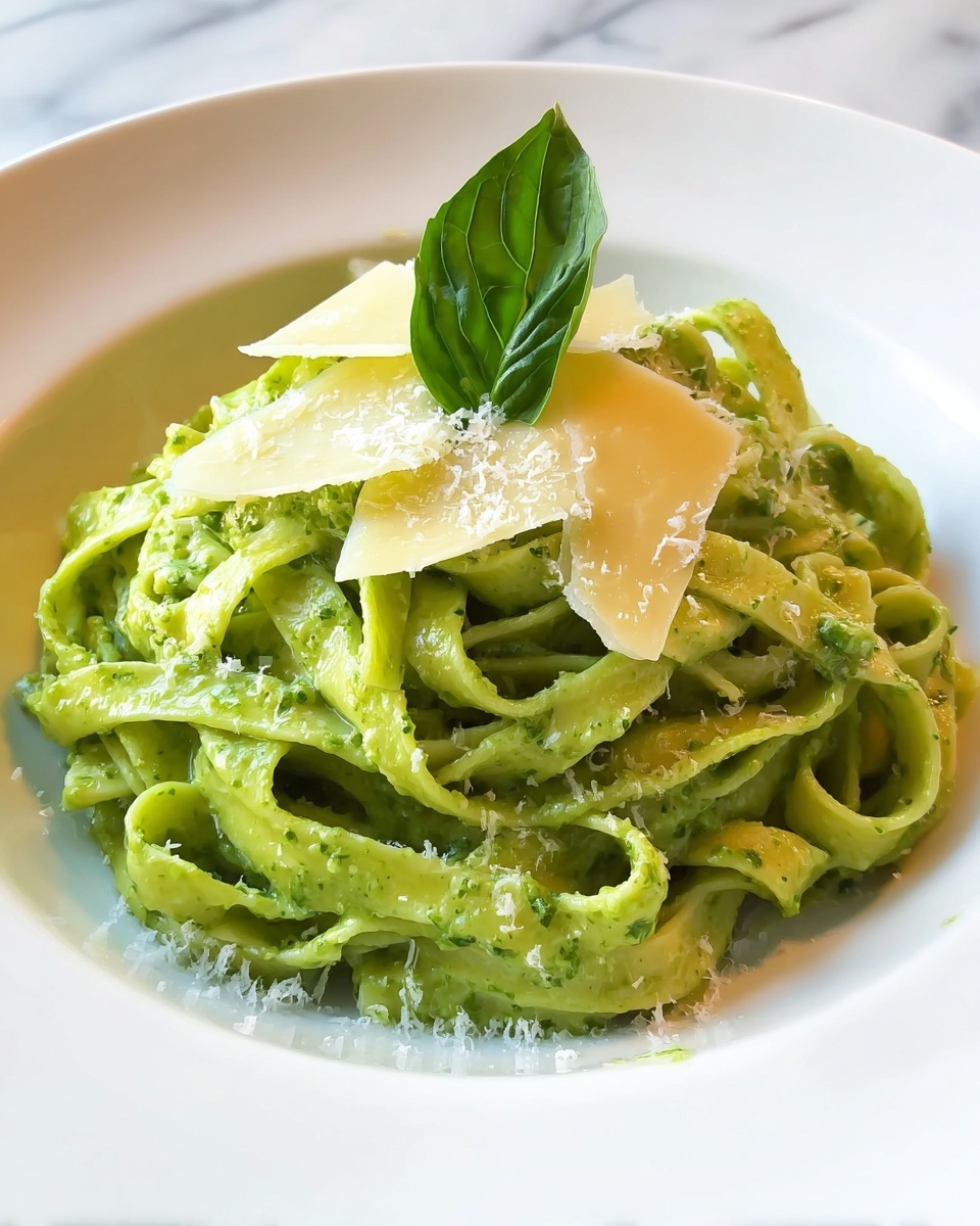 Homemade Avocado Pesto Pasta for a Fresh Weeknight Meal Recipe - Recipe Image