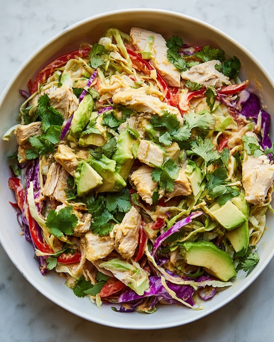 Simple Asian Chicken Slaw Recipe - Recipe Image