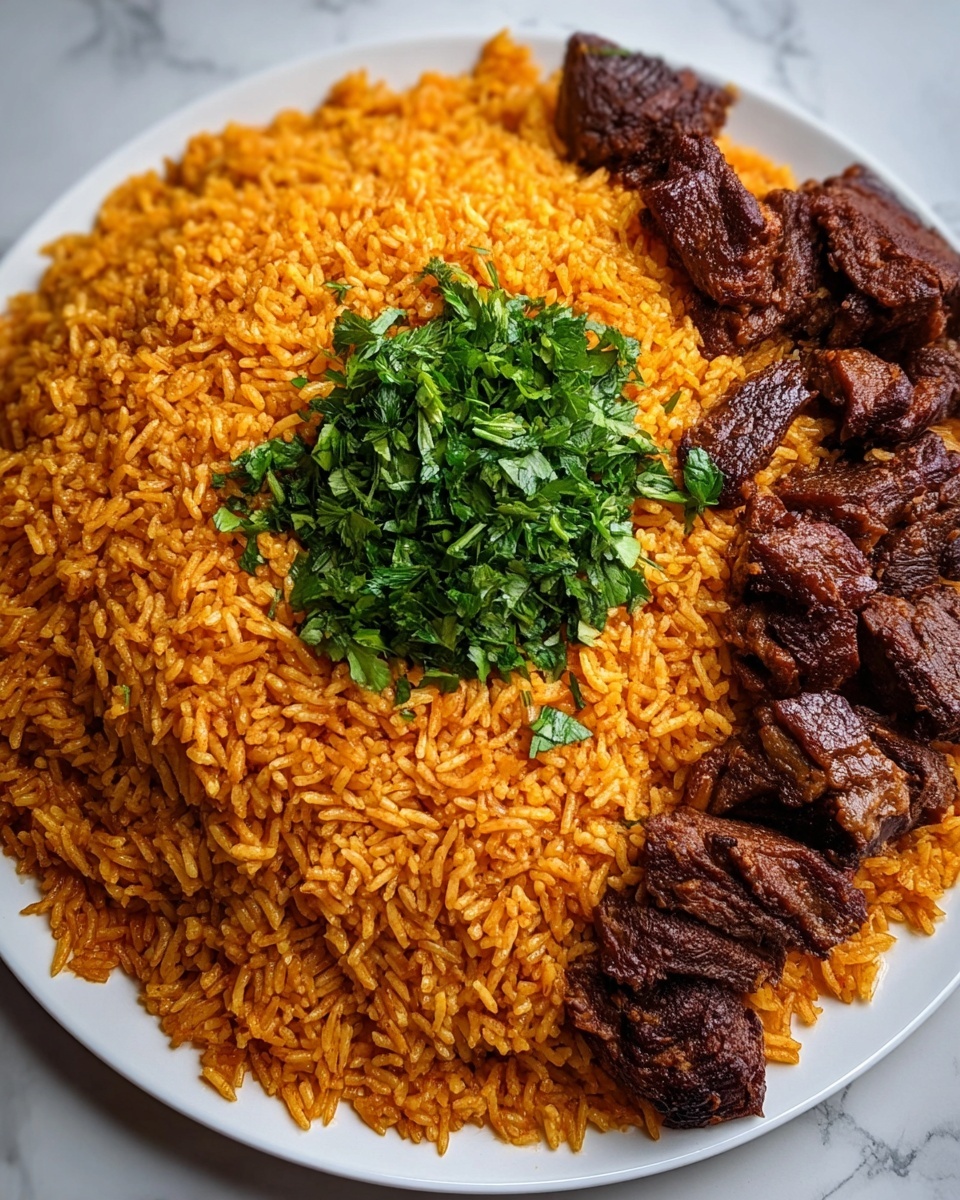 Oven-Baked Jollof Rice Recipe - Recipe Image