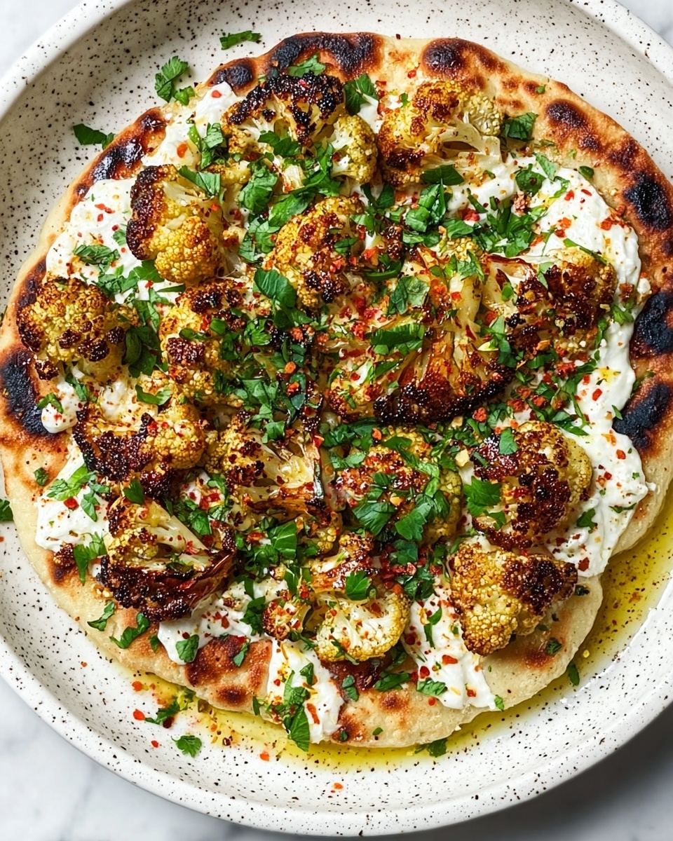 Honey Harissa Cauliflower Parathas Recipe - Recipe Image