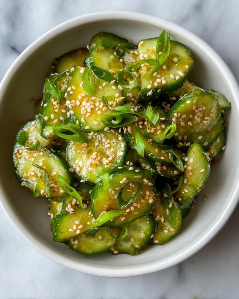 Crunchy Fresh Cucumber Salad Recipe
