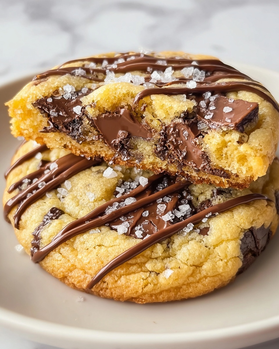 Decadent Snickers Chocolate Chip Cookies Made From Scratch Recipe - Recipe Image