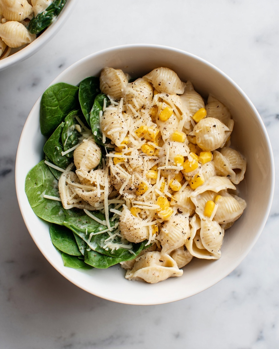 Creamy Corn Pasta Recipe - Recipe Image