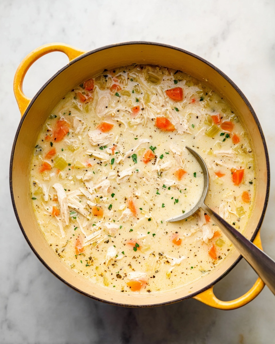 Creamy Chicken and Rice Soup Recipe - Recipe Image