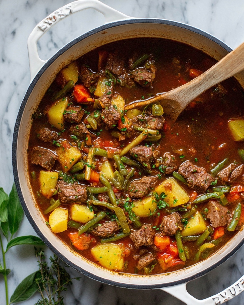 Vegetable Beef Soup Recipe - Recipe Image