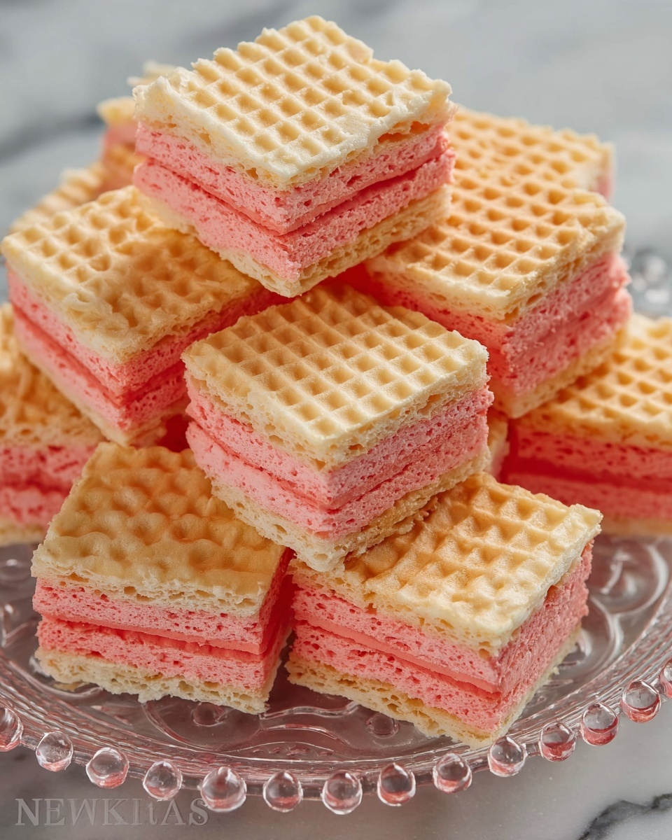 Ukrainian Waffle Cake with Dulce de Leche Recipe - Recipe Image