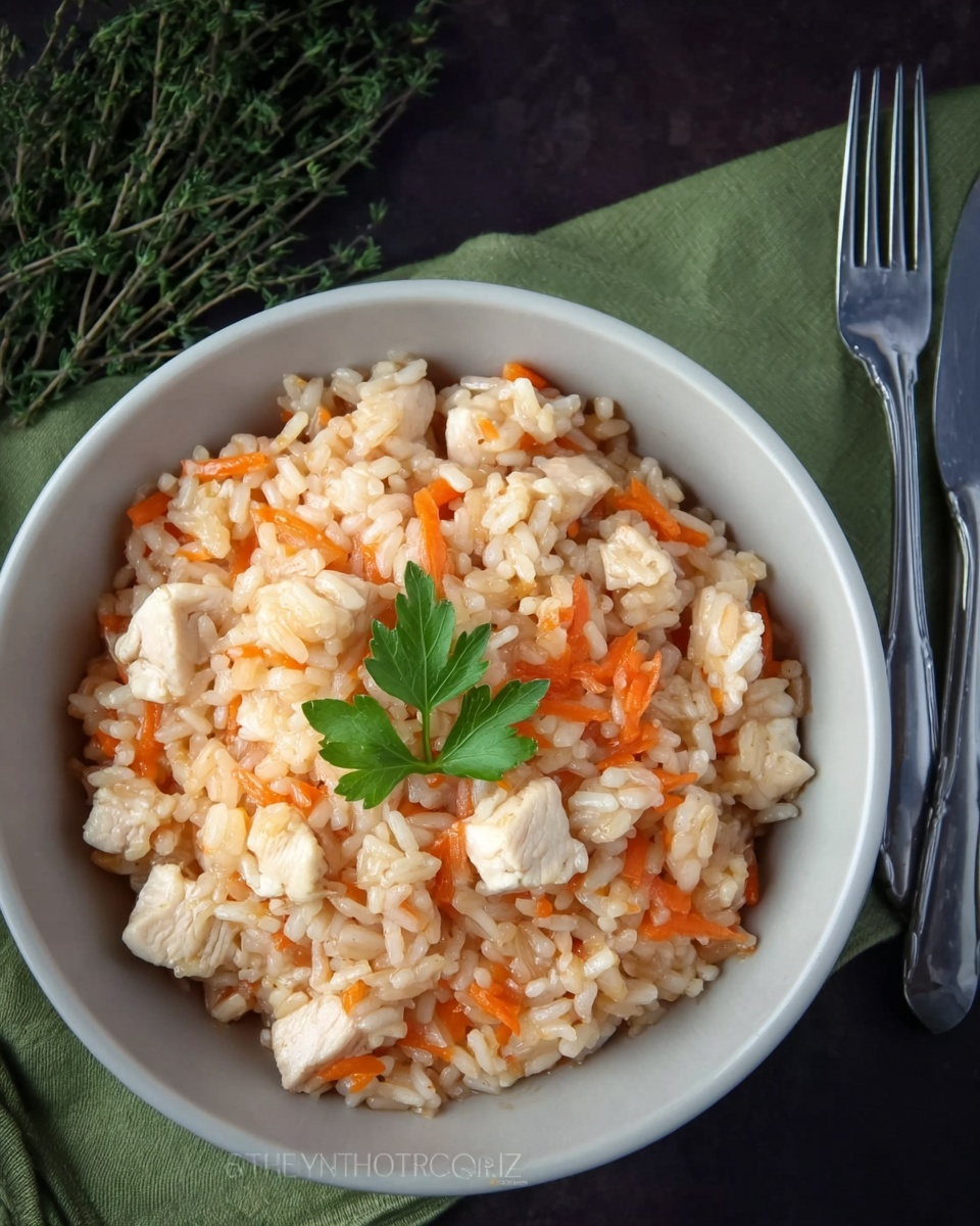Ukrainian Chicken Plov (Rice Pilaf) Recipe - Recipe Image