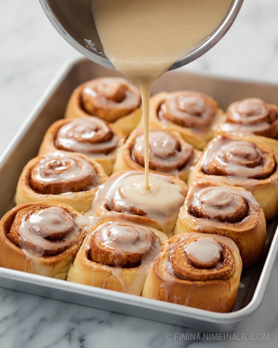 Softest Cinnamon Rolls with Salted Maple Glaze Recipe - Recipe Image