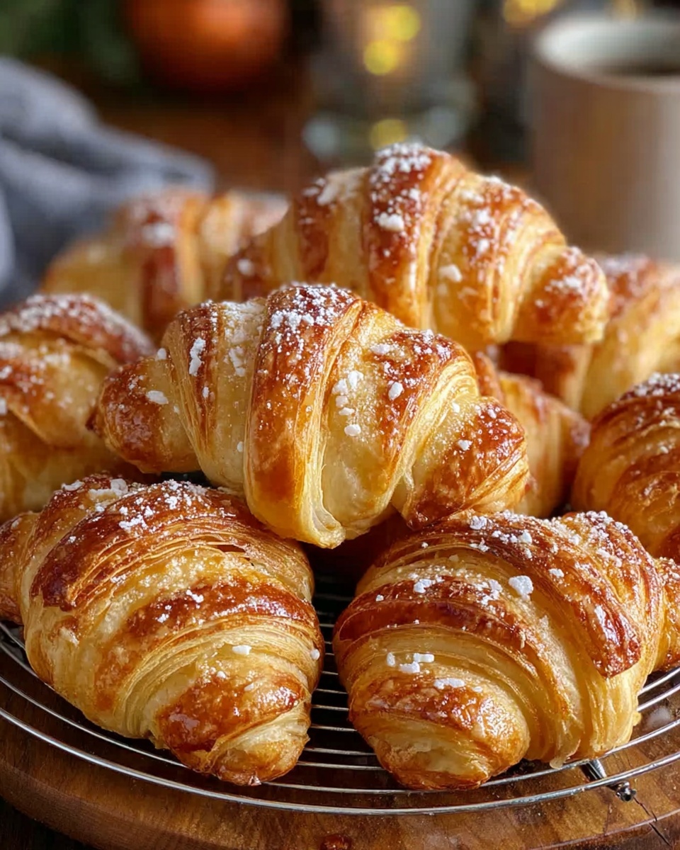 Easy Apple Cinnamon Croissants Recipe - Recipe Image