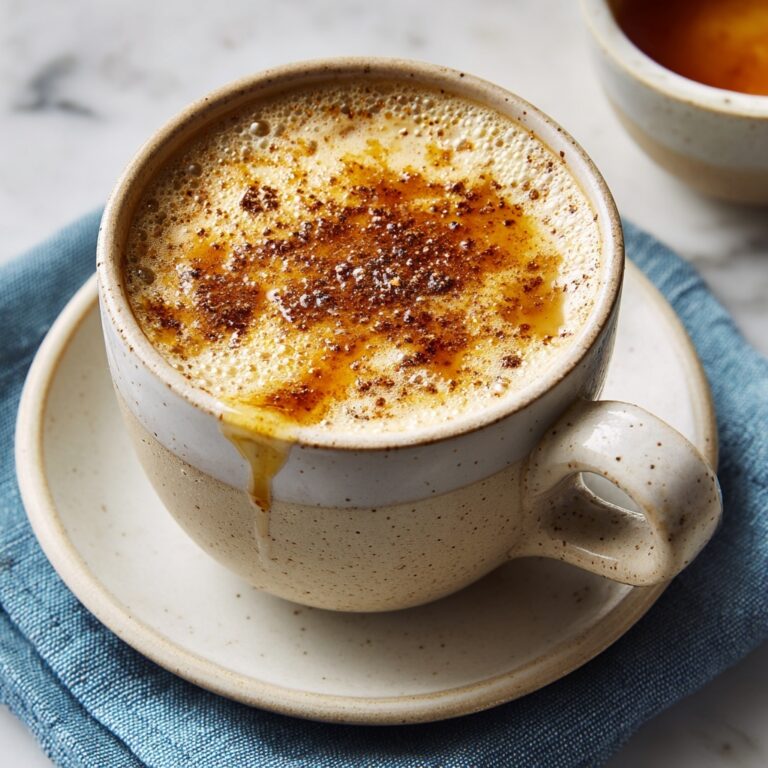 Brown-Butter Bourbon Latte Recipe