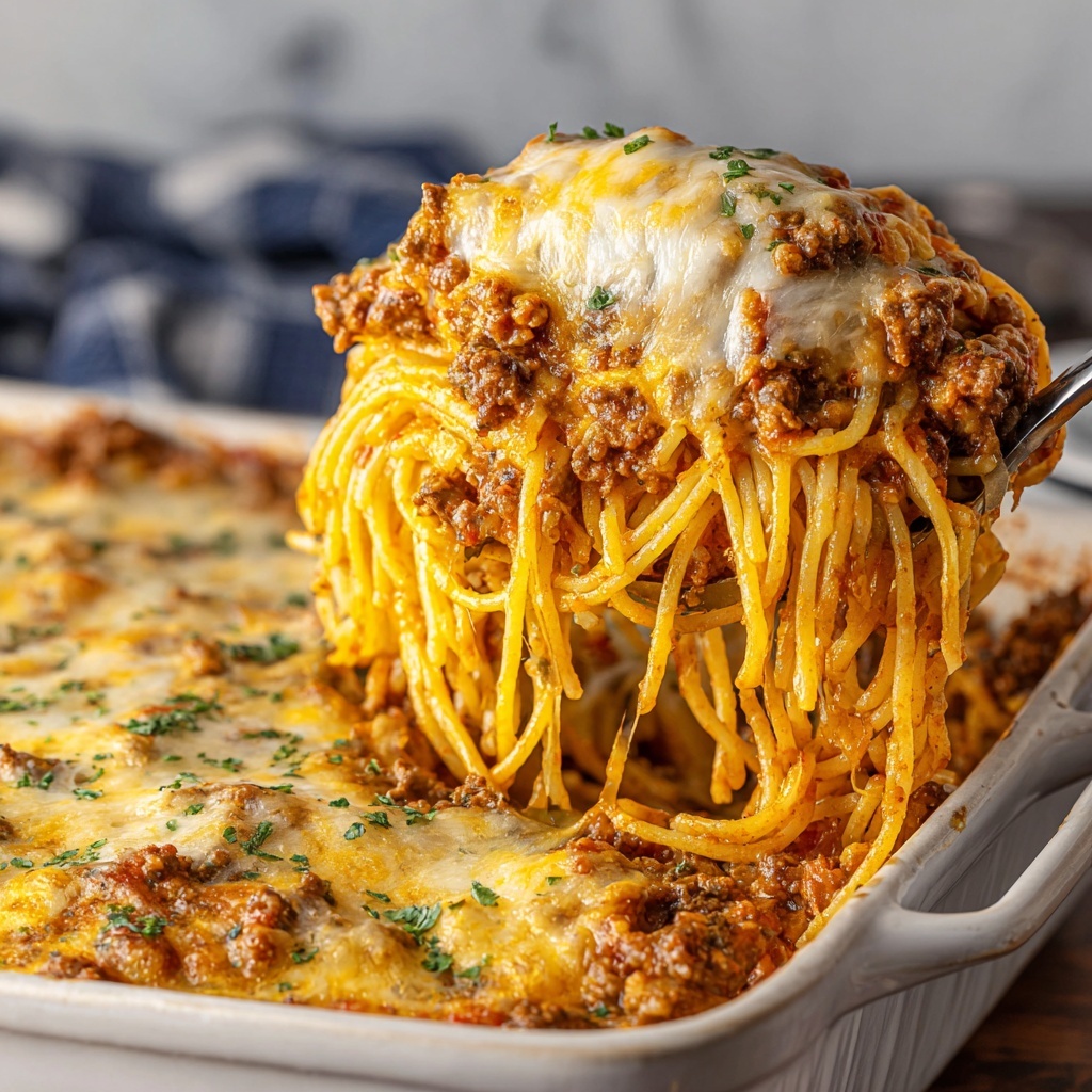 Million Dollar Spaghetti Casserole: Creamy, Cheesy & Totally Worth It Recipe - Recipe Image