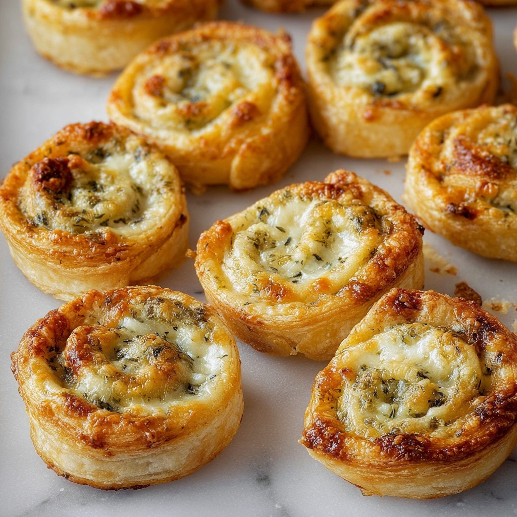 Pesto Pinwheels Recipe - Recipe Image