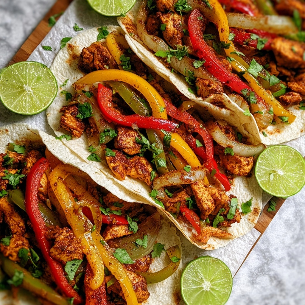 Sheet Pan Chicken Fajitas Recipe - Recipe Image