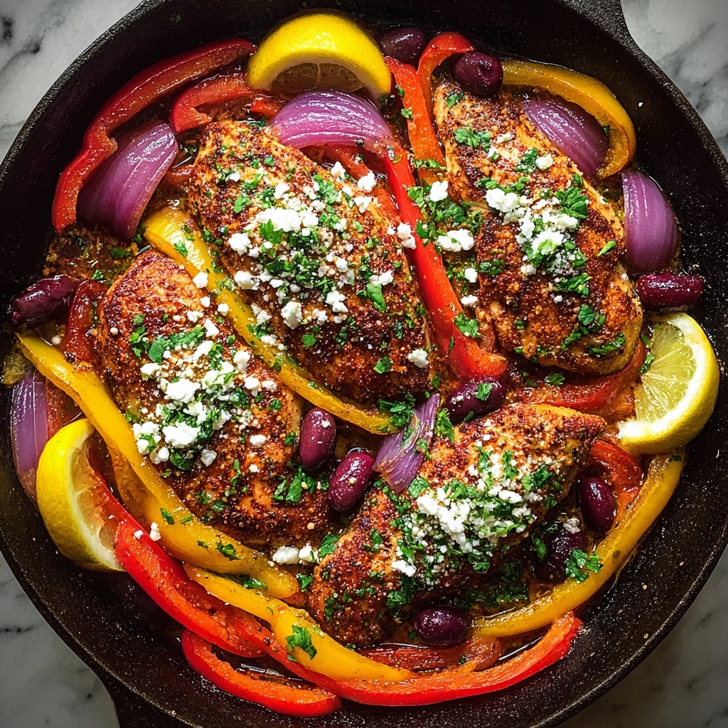 Mediterranean Chicken Skillet Recipe - Recipe Image