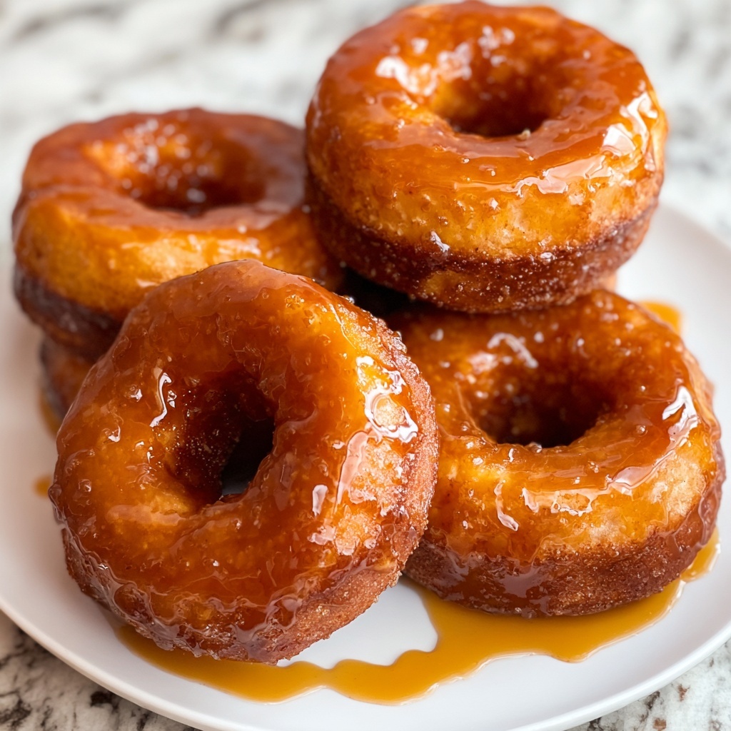 Pumpkin Donuts with Brown Sugar Glaze Recipe - Recipe Image