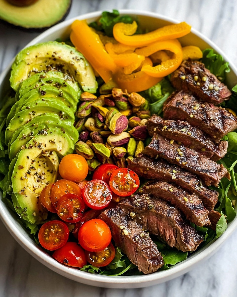 Southwestern Steak Salad with Lime Vinaigrette Recipe - Recipe Image