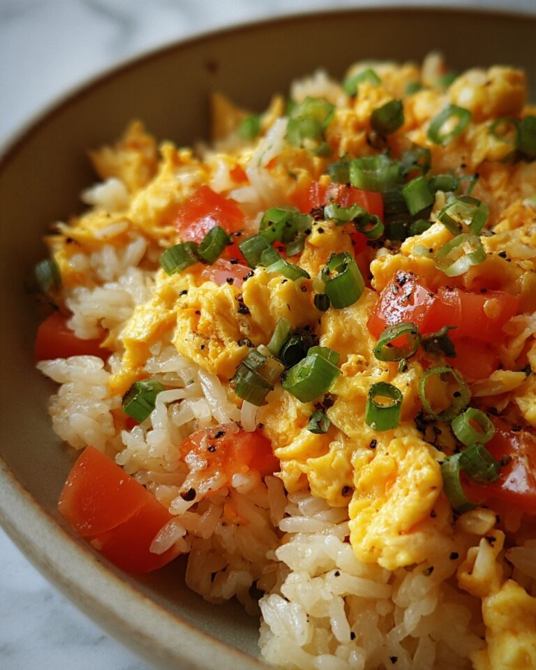 Simple Egg Fried Rice Recipe