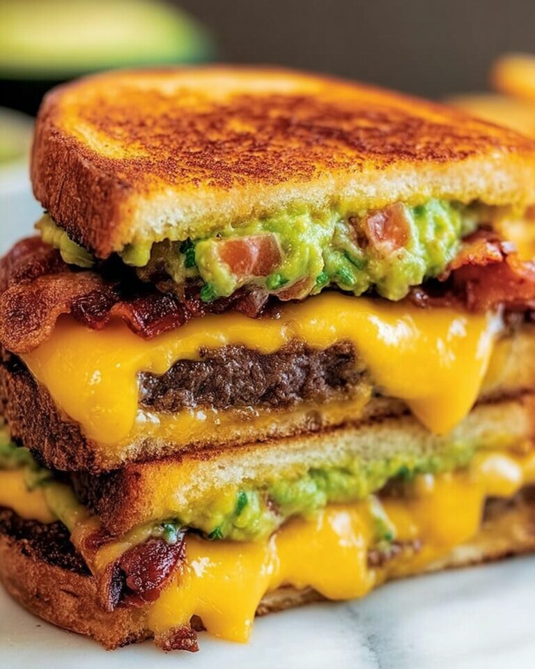 Beef Guacamole Grilled Cheese Sandwich Recipe