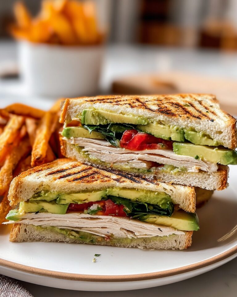 Turkey and Avocado Panini Recipe