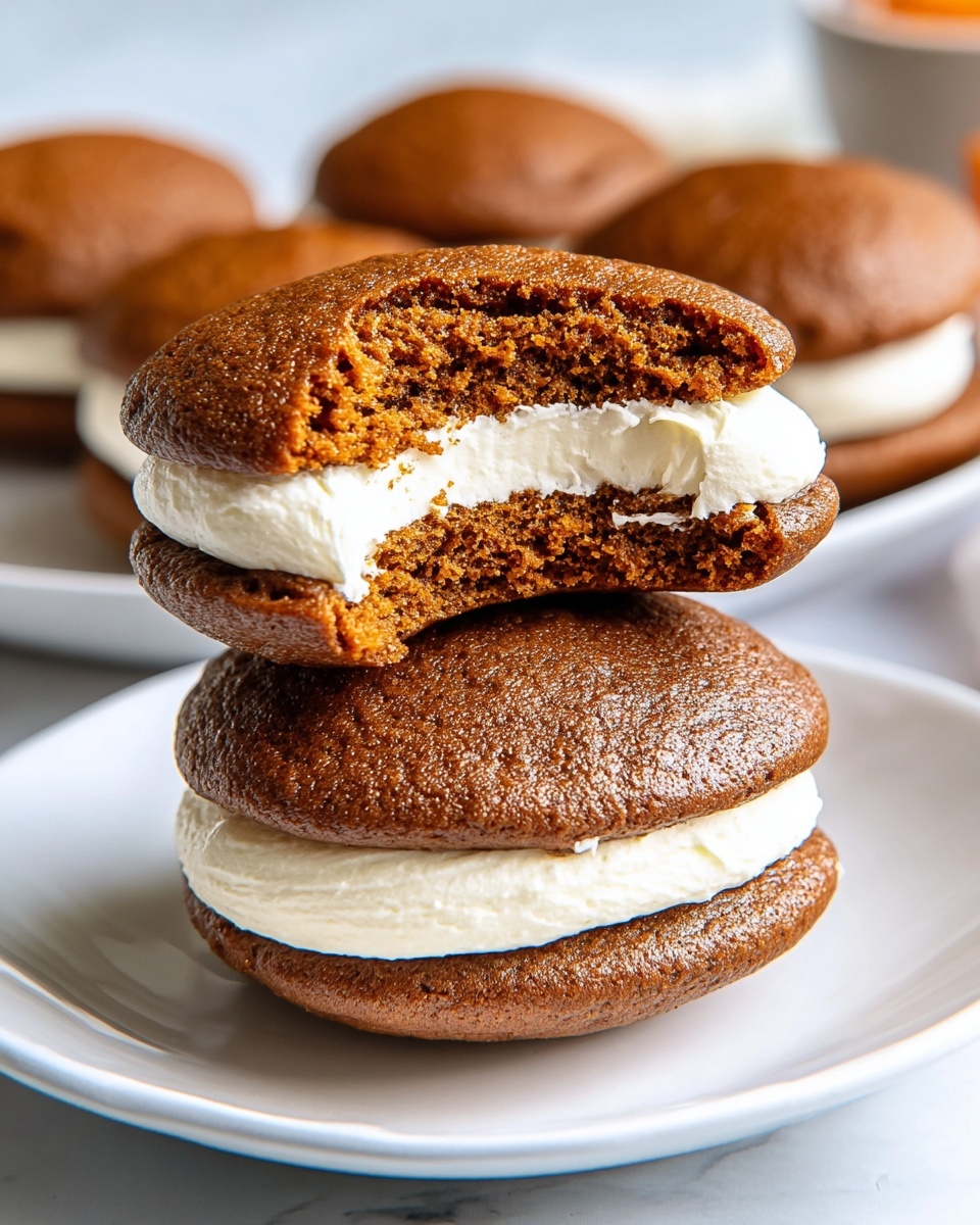 Pumpkin Whoopie Pies Recipe - Recipe Image