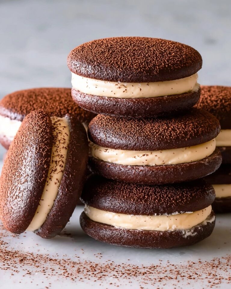 Chocolate Coffee Tiramisu Whoopie Pies Recipe