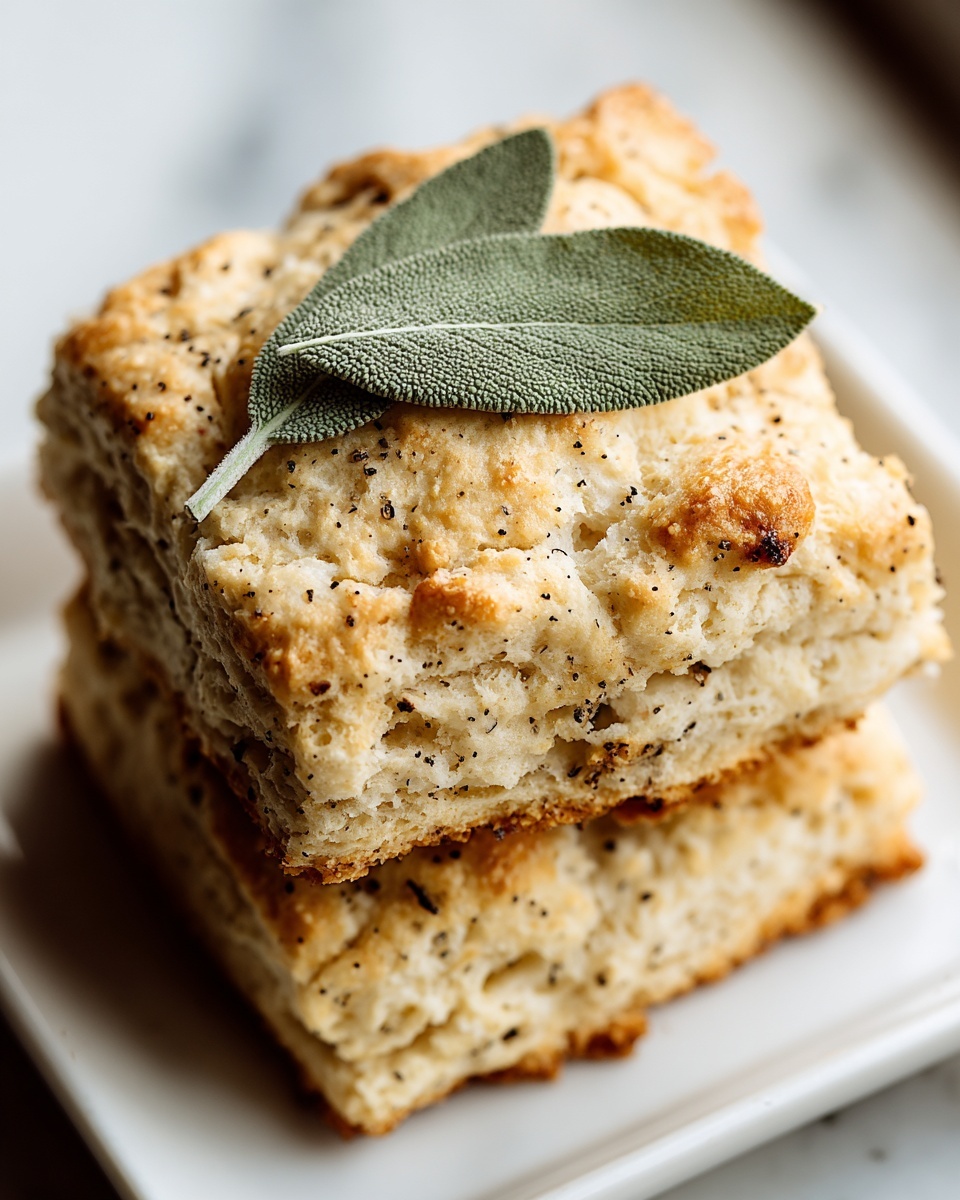 Brown Butter Sage Biscuits Recipe - Recipe Image