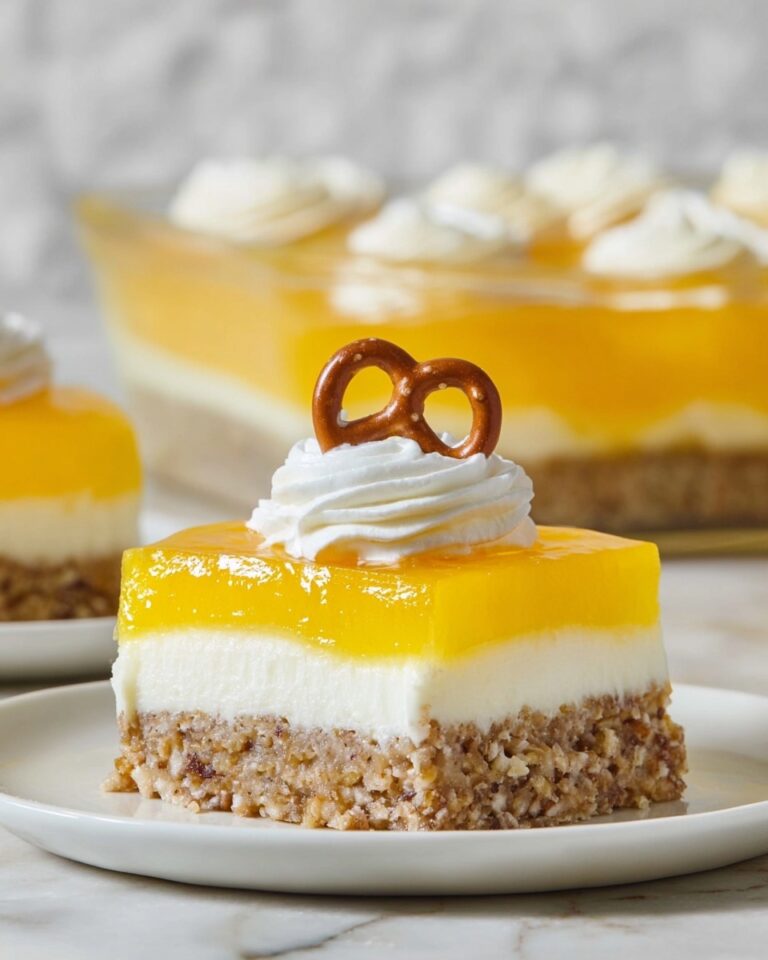Pineapple Pretzel Salad Dessert Recipe