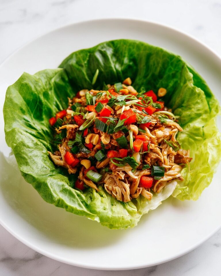 Thai Chicken Lettuce Wraps Recipe