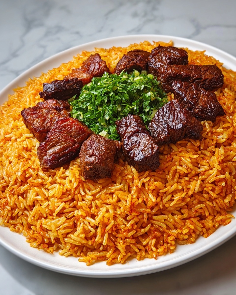Oven-Baked Jollof Rice Recipe - Recipe Image