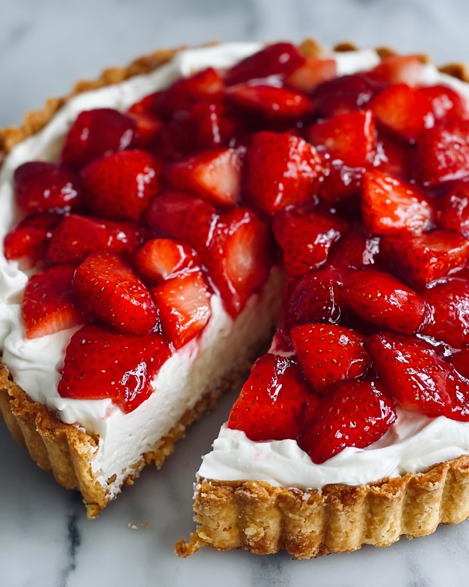 Strawberry and Ricotta Tart Recipe - Recipe Image