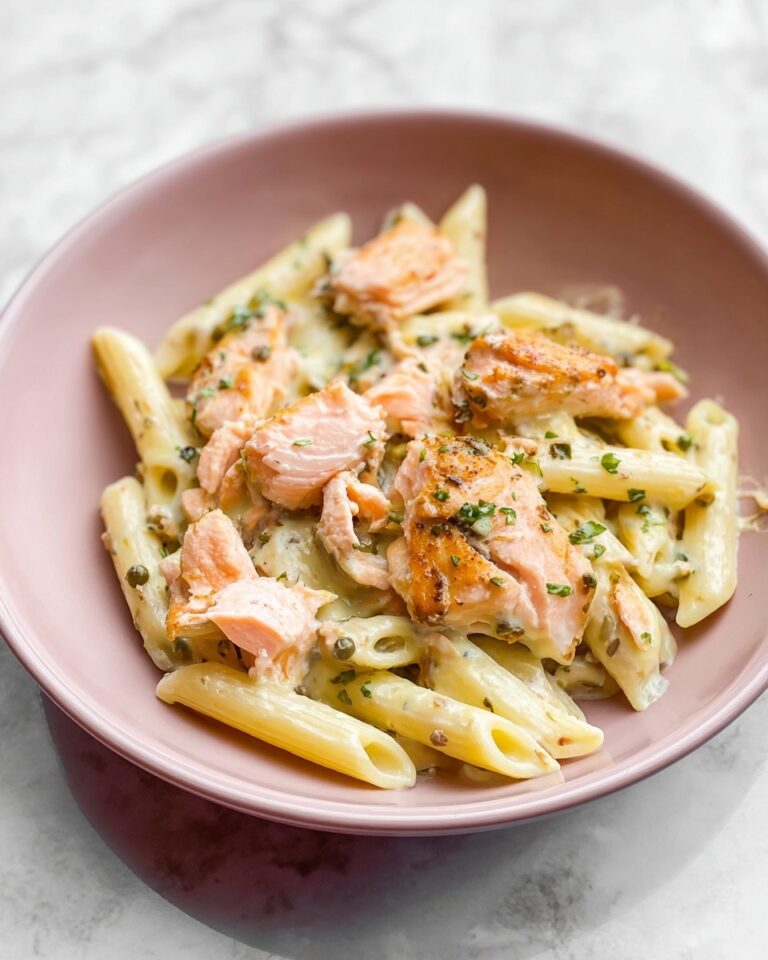 Salmon Pesto Pasta Recipe