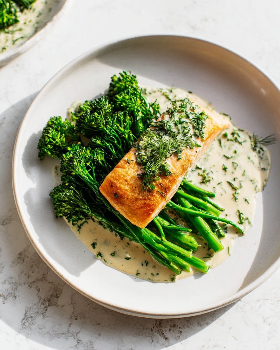 Creamy Dill Salmon Recipe - Recipe Image