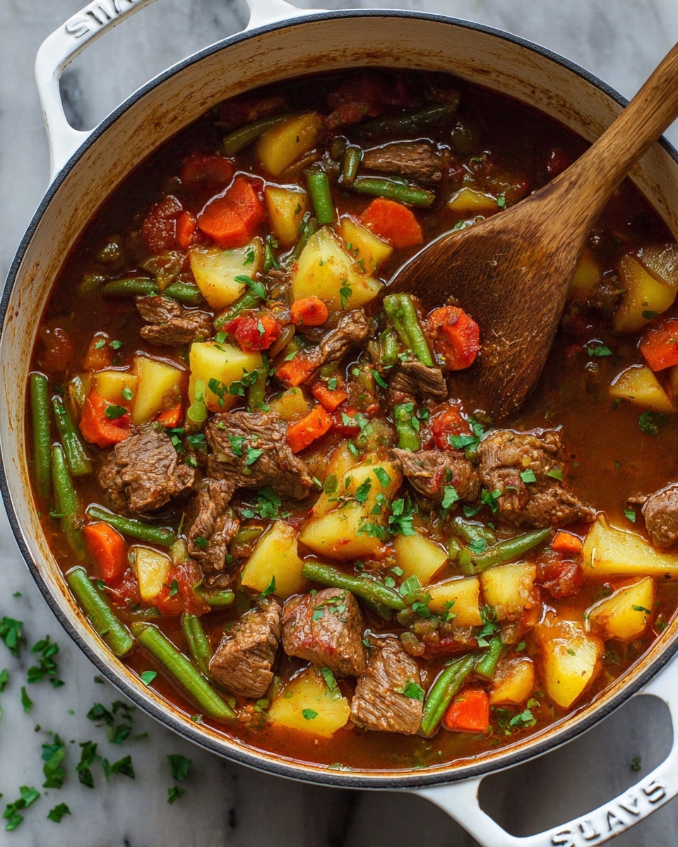 Vegetable Beef Soup Recipe - Recipe Image