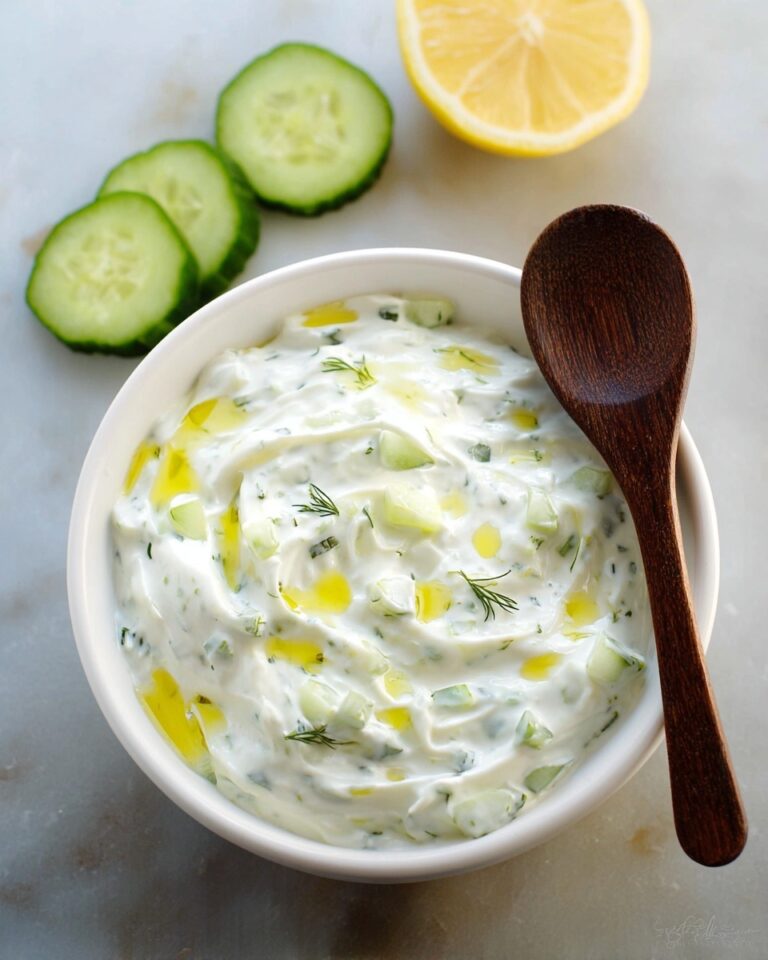 Creamy Homemade Tzatziki Sauce Recipe