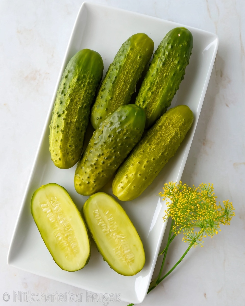 How to Pickle Pickles (Refrigerator Pickles) Recipe - Recipe Image