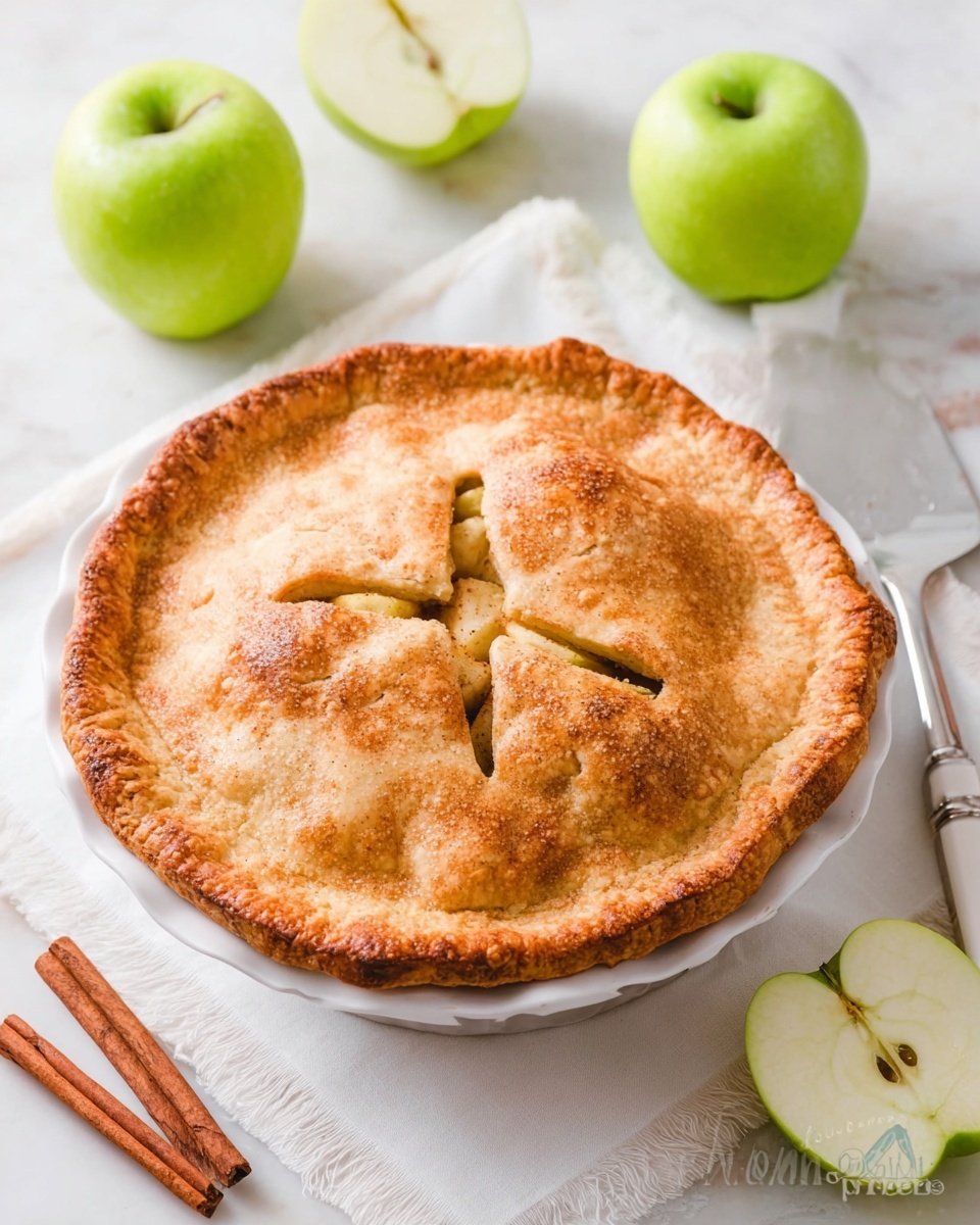 Deep Dish Apple Pie Recipe - Recipe Image