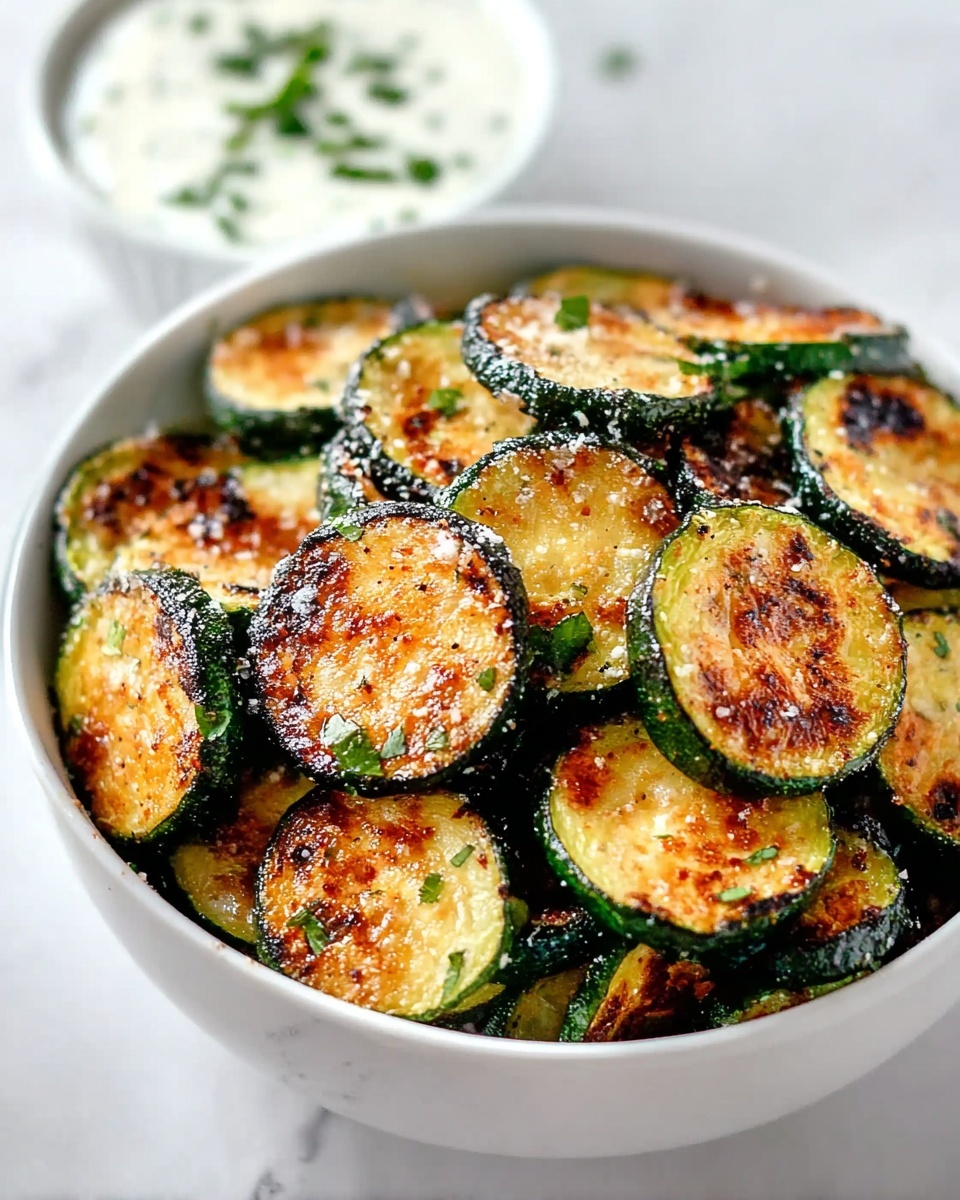 Air Fryer Zucchini Chips – A Crispy, Healthy Snack Made Easy Recipe - Recipe Image